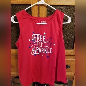 Women's Patriotic Sleeveless Tee